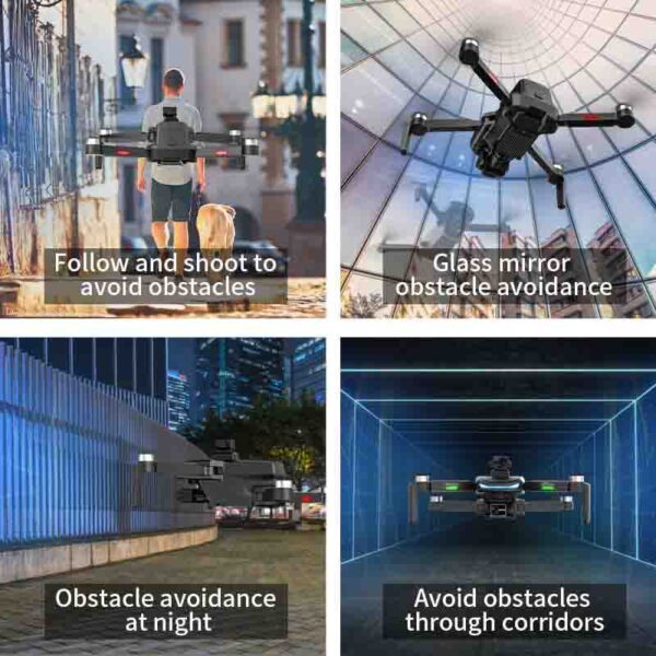 JHD L800 Pro2 RC Drone GPS Professional 4K Dual Camera Brushless Aerial Photography Obstacle Avoidance Quadcopter Children Gifts - Image 6