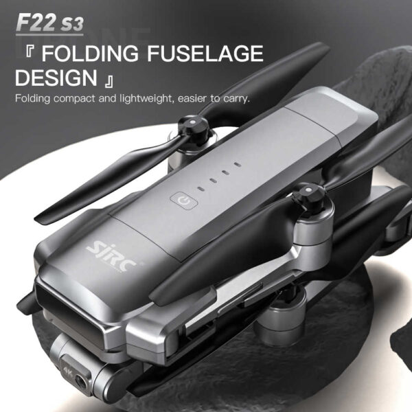 JHD SJRC F22 S3 Pro + F22S Professional RC Drone with 4K Camera 3.5km EIS Gimbal 5G WIFI GPS Obstacle Avoidance Drone - Image 7