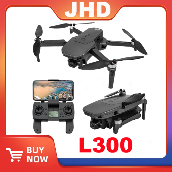 JHD L300 4K GPS Drone With Camera Brushless Motor Quadcopter 1.2km 25min RC Helicopter Dual Cam Dron Gift Present VS SG Dron