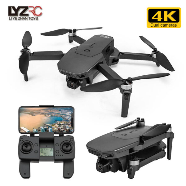 JHD L300 4K GPS Drone With Camera Brushless Motor Quadcopter 1.2km 25min RC Helicopter Dual Cam Dron Gift Present VS SG Dron - Image 3