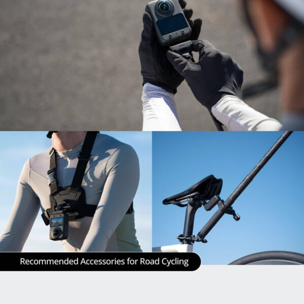 JHD DJI Osmo 360 sport camera cam Standard Combo Adventure Combo Skiing Vlog Road Cycling Rear-POV Combo - Image 3