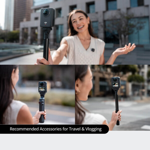 JHD DJI Osmo 360 sport camera cam Standard Combo Adventure Combo Skiing Vlog Road Cycling Rear-POV Combo - Image 2