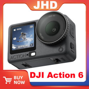 JHD DJI Osmo Action 6 All-In-One Flagship Action Camera All-New 1/1.1-Inch Square Sensor Variable Aperture f/2.0-f/4.0 Original