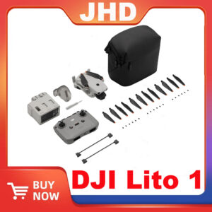 JHD DJI Lito 1, Beginner-Friendly 4K Camera Drone, Obstacle Sensing, ActiveTrack, 4K Video & 8K Image, Suitable for Adults, Lightweight & Foldable, 15km Video Transmission
